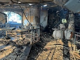 In Pics: Charred Remains Of Goa Nightclub After Massive Fire Kills 25 In Pics: Charred Remains Of Goa Nightclub After Massive Fire Kills 25