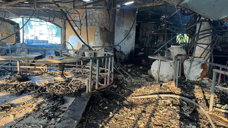 In Pics: Charred Remains Of Goa Nightclub After Massive Fire Kills 25