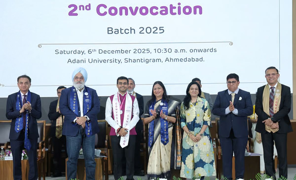 Dr. Priti Adani Inspires Adani University Graduates to Lead India