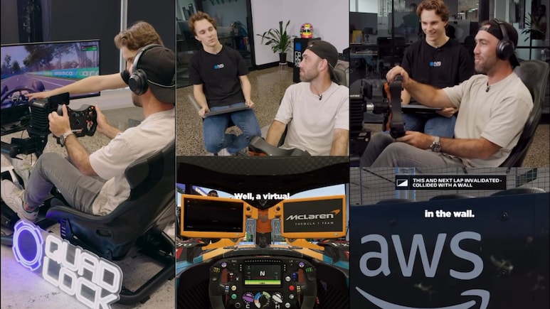 Oscar Piastri Coaches Aussie Cricketer Glenn Maxwell In F1 Car Driving: Video