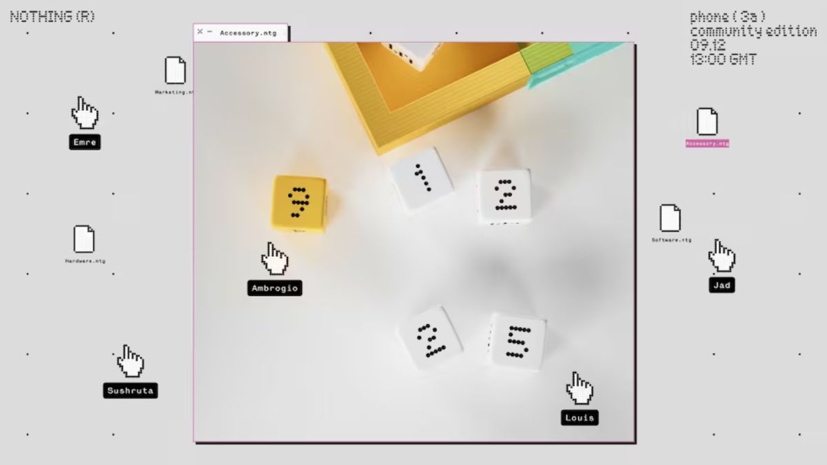 നത്തിങ്ങ് ഉപയോക്താക്കൾ തന്നെ ഡിസൈൻ ചെയ്യുന്ന ഫോൺ; നത്തിങ്ങ് ഫോൺ 3a കമ്മ്യൂണിറ്റി എഡിഷൻ ലോഞ്ചിങ്ങ് പ്രഖ്യാപിച്ചു