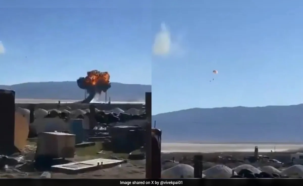 Video: US Air Force F-16 Jet Bursts Into Flames During Training In California