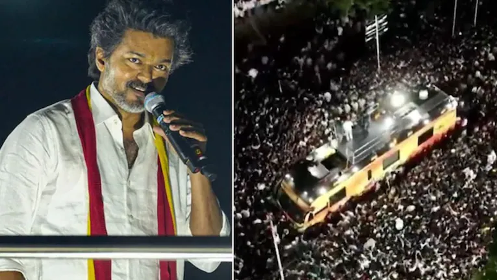 Crowd Control, Separate Entry: Conditions For Vijay's Rally, 1st Since Stampede