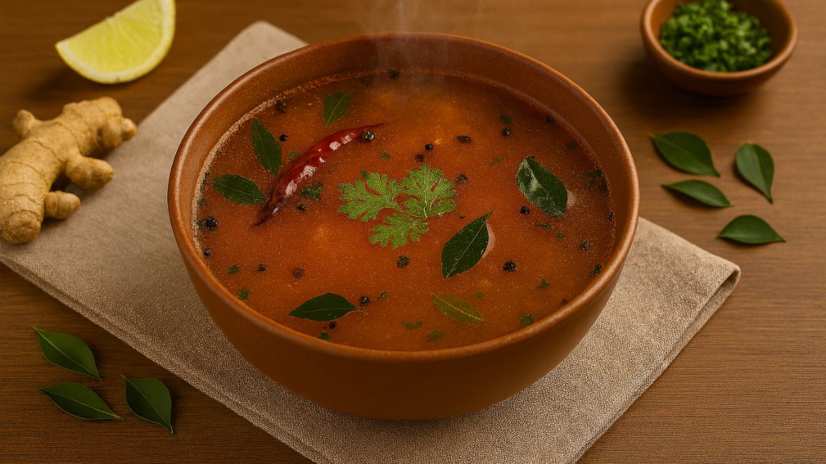 How To Make Delicious Ginger Rasam For Winter Days