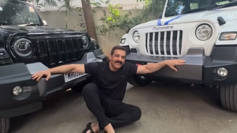 Actor John Abraham Buys Another Mahindra Thar, Joining The Black 5-Door Roxx