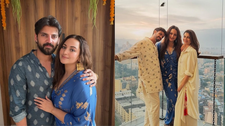 Inside Sonakshi Sinha And Zaheer Iqbal's New Home With Mumbai Skyline And Gorgeous Sunset Views