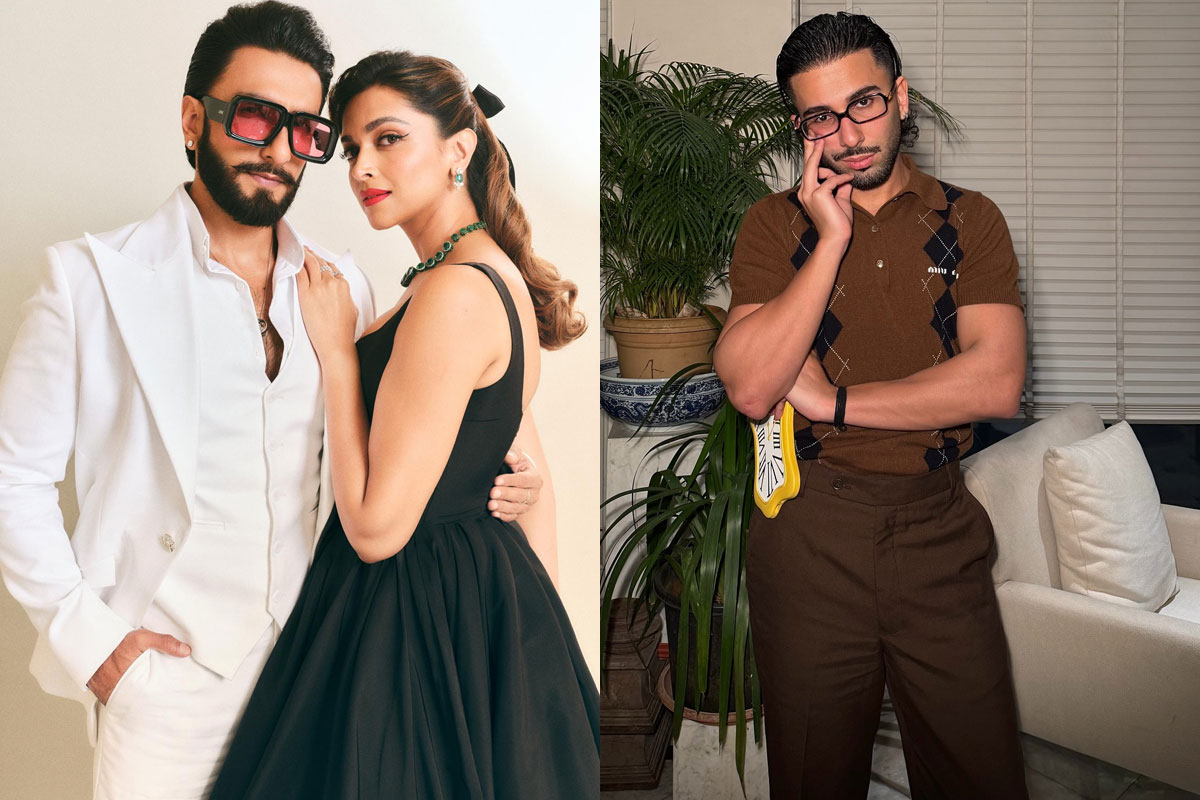 Deepika Padukone Strikes Orry's Signature Pose with Ranveer Singh at Goa Wedding