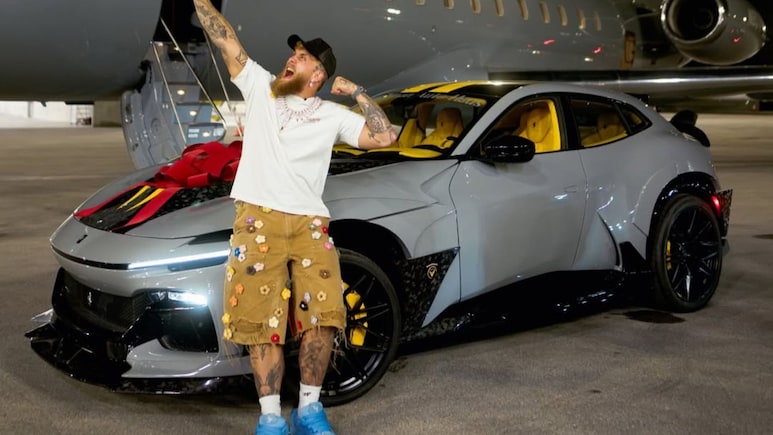 Jake Paul Adds One Of One Ferrari Purosangue Venuum To His Garage; Check Pics