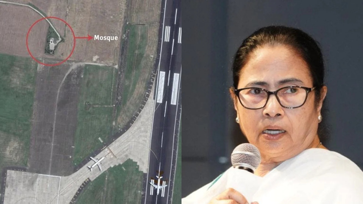 कोलकाता एयरपोर्ट के रनवे पर मस्जिद कैसे? BJP ने यात्रियों की सुरक्षा पर ममता सरकार को घेरा