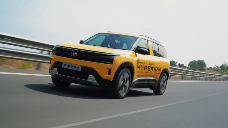 Tata Sierra 1.5 Hyperion Top Speed Test: Goes Over 200 Kmph - Video