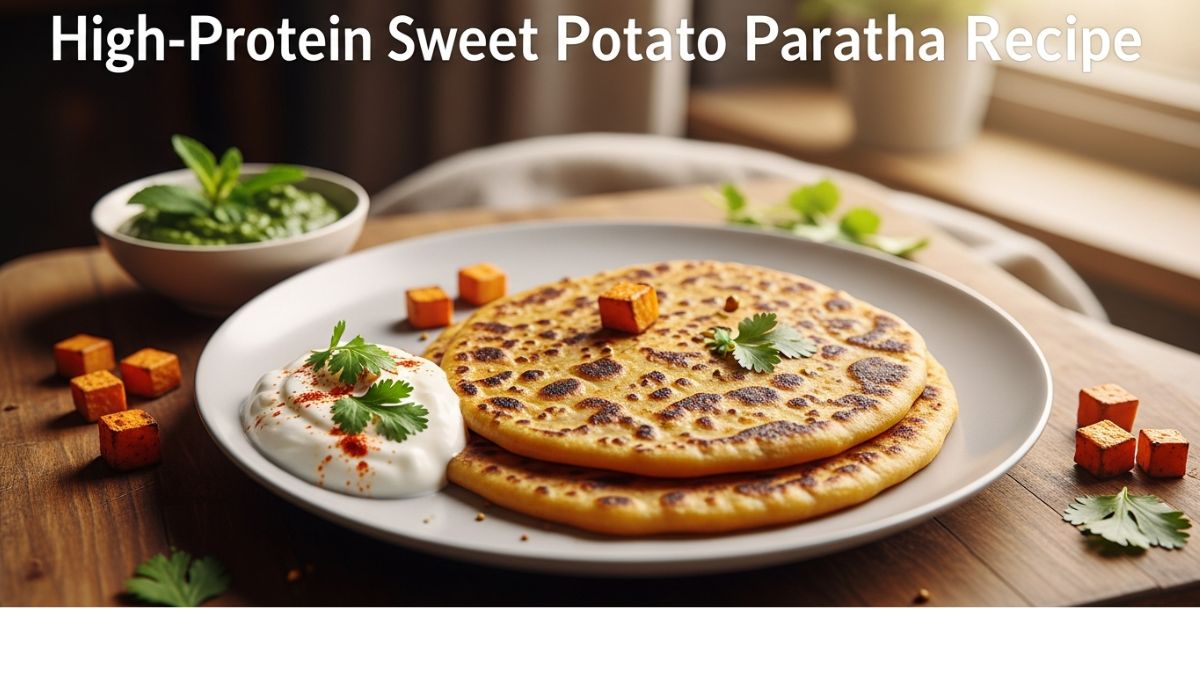 How To Make Winter Special High-Protein Sweet Potato Paratha