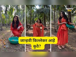 जान्हवी किल्लेकर थायलंडवरून आली अन् थेट 'या' ठिकाणी पोहोचली, मिळालं नवं काम, Video आला समोर