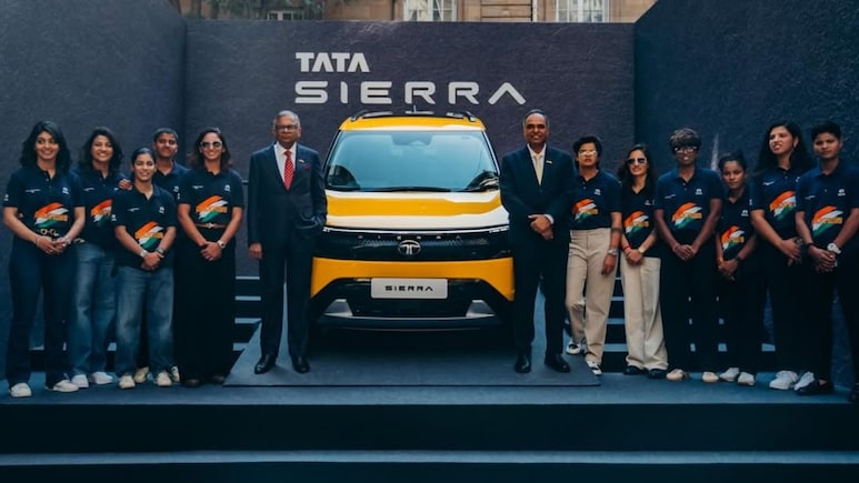 Tata Sierra SUVs Gifted To Indian Women's Cricket Team After World Cup Win