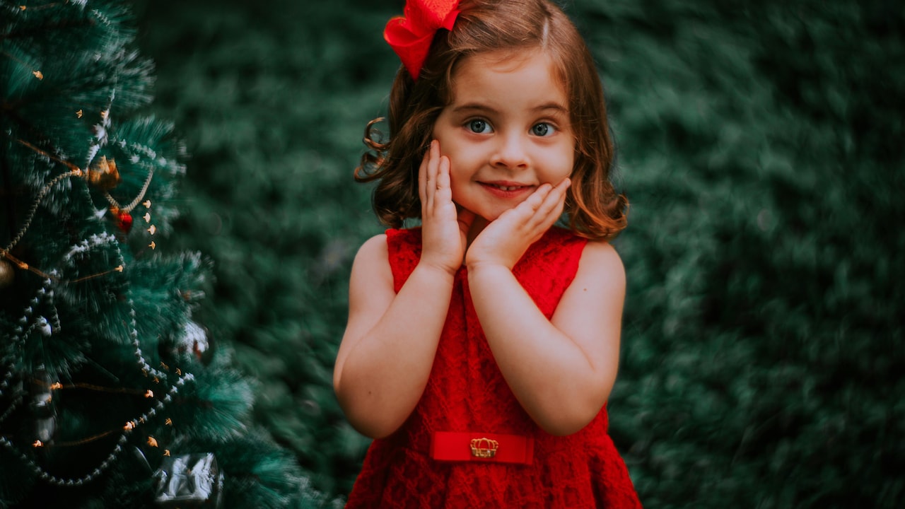 Get your kids festive Christmas hair accessories featuring soft materials and seasonal detailing