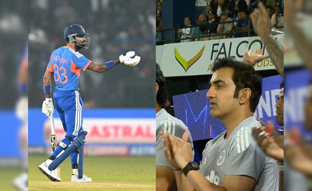 Gautam Gambhirs Standing Ovation For Hardik Pandya After India Star Completes Rare Century Of Sixes vs SA