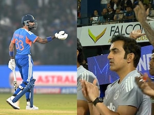 Watch: Gambhirs Standing Ovation For India Star After Rare Century Of Sixes