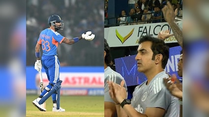 Watch: Gambhir's Standing Ovation For India Star After Rare Century Of Sixes