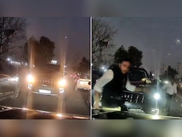 Gurugram Road Rage Caught On Dashcam As Wrong-Side Scorpio Blocks Car