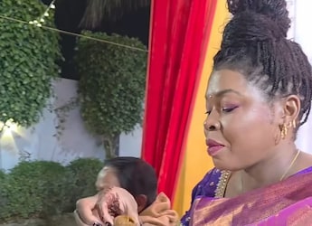 'Give Me All The Pani Puri': Nigerian Woman Cannot Get Enough Of Snacks At Indian Wedding