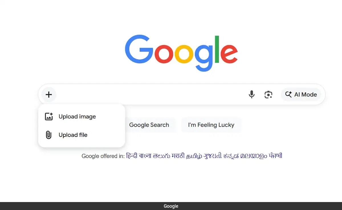 Google Adds Plus Button for Easy Uploads in AI Mode