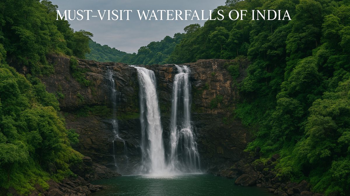 6 Most Striking Waterfalls Spread Across India