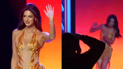 Harnaaz Sandhu "Almost Slipped" At Miss Cosmo 2025: "It's Not About The Fall, It's How You Get Up"