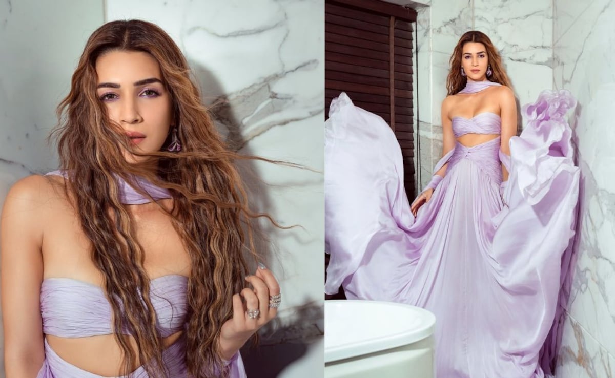 Kriti Sanon Looks Straight Out Of A 'Fairy Tale' In A Custom Lilac Ensemble