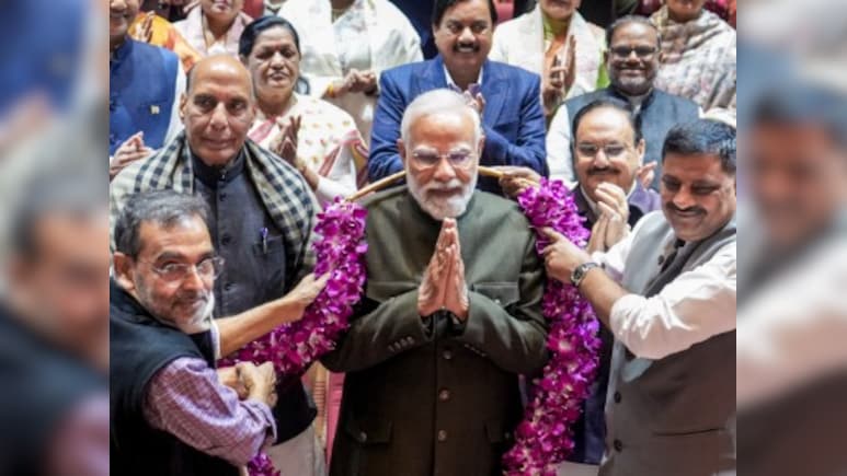 पीएम मोदी ने नीतीश कुमार को बताया बिहार जीत का शिल्पकार, बैठकों में सांसदों को दिए ये निर्देश