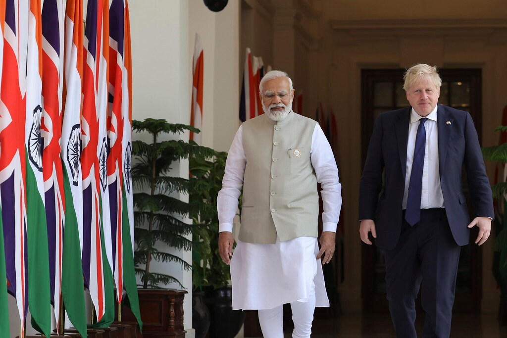 Cheerleader Boris Johnson Set India-U.K. Partnership On Comprehensive Course