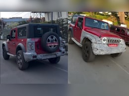 Mahindra Thar 3-Door to Receive Another Makeover; Spotted With Roxx-Like Styling