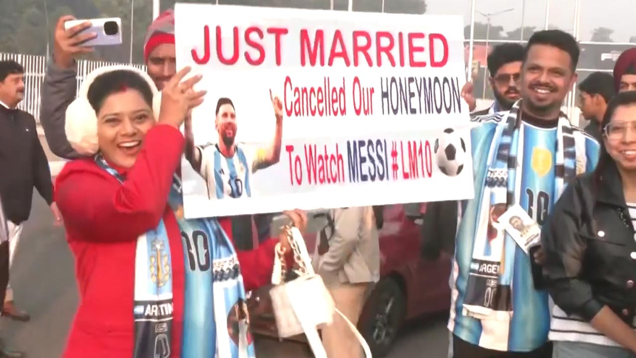 "We Cancelled Our Honeymoon": Fan Frenzy Peaks In Kolkata As Lionel Messi's Tour Starts