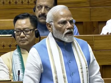 Modi In Parliament: PM Responds To NEET Row; Slams Rahul Gandhi Over 'Violent Hindus' Remark