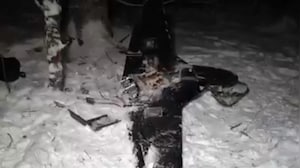 Russia Releases Video Of Downed Ukraine Drone That Attacked Putin's Home