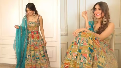 'नायरा' बनी नई नवेली दुल्हन,  वेडिंग सीजन में सूट पहनकर शर्माई एक्ट्रेस, देखकर आप भी कहेंगे दुल्हन हो तो ऐसी