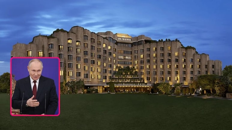 पुतीन यांचा मुक्काम असलेल्या ITC मौर्यमध्ये राहण्याचा खर्च किती? एका दिवसाचं भाडं ऐकून डोकं चक्रावेल