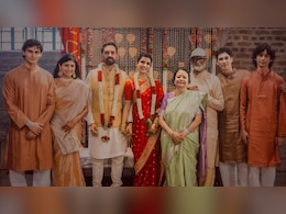 An Unseen Pic Of Bride Samantha With Raj Nidimoru's Family From Coimbatore Wedding. Courtesy, Sheetal Nidimoru