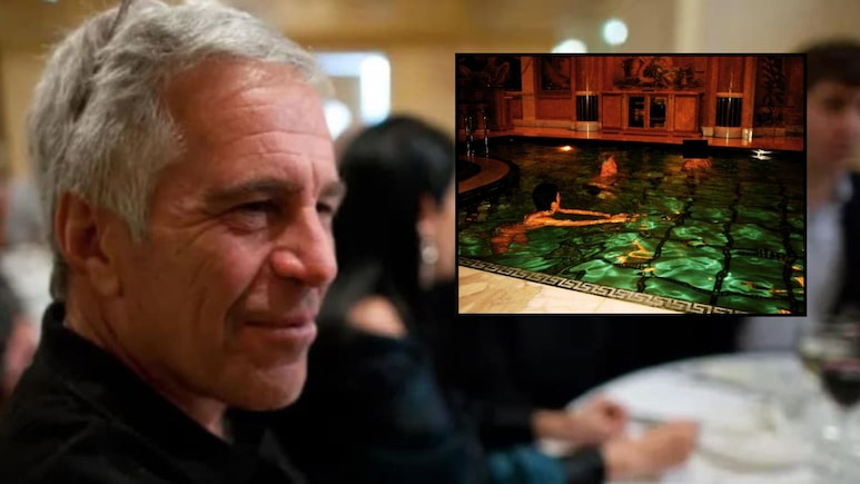 Epstein Files :जग हादरलं! स्विमिंग पुलमध्ये मुलींसोबत अंघोळ करतानाचे फोटो; एपस्टिन फाइल्समधून मोठी माहिती समोर