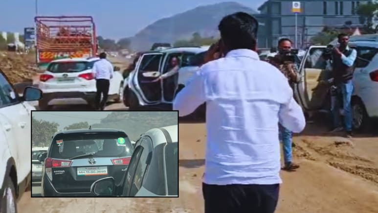 Nashik News : नाशिकमध्येही भाजप कार्यकर्त्यांमध्ये राडा; एबी फॉर्मच्या वाहनाचा पाठलाग, इच्छुक उमेदवार नाराज&nbsp;