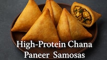 How To Make High-Protein Chana Paneer Samosa Without Frying