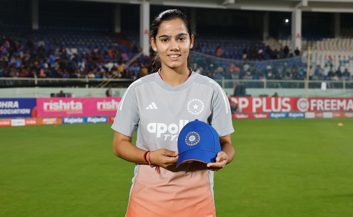 "Was Nervous Before National Anthem": Vaishnavi Sharma On Her Team India Debut vs Sri Lanka