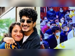 Smriti Mandhana's Fiance Palash Muchhal Visits Premanand Maharaj Ashram In Vrindavan After Wedding Postponed