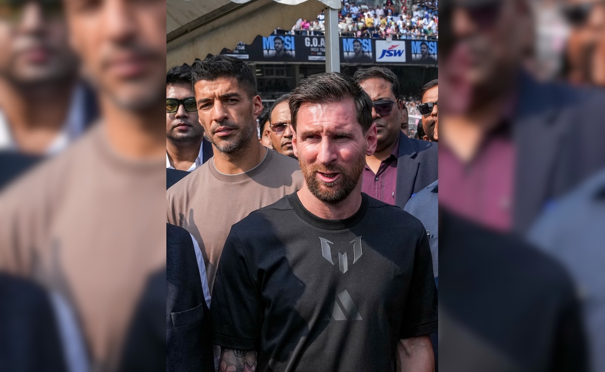 How Lionel Messi Reacted Amid Salt Lake Stadium Chaos - "Looked Confused, Bemused," Says Report