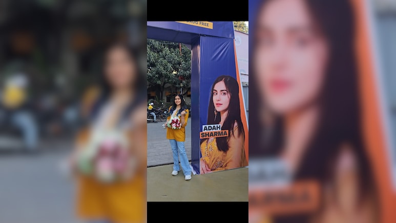 अदा शर्मा बनीं &lsquo;यूथ फॉर चेंज भारत &ndash; से नो टू ड्रग्स&rsquo; अभियान की चेहरा