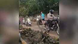Video: Bikers Ride On Footpath In Pune, Foreign Tourists Refuse To Give Way