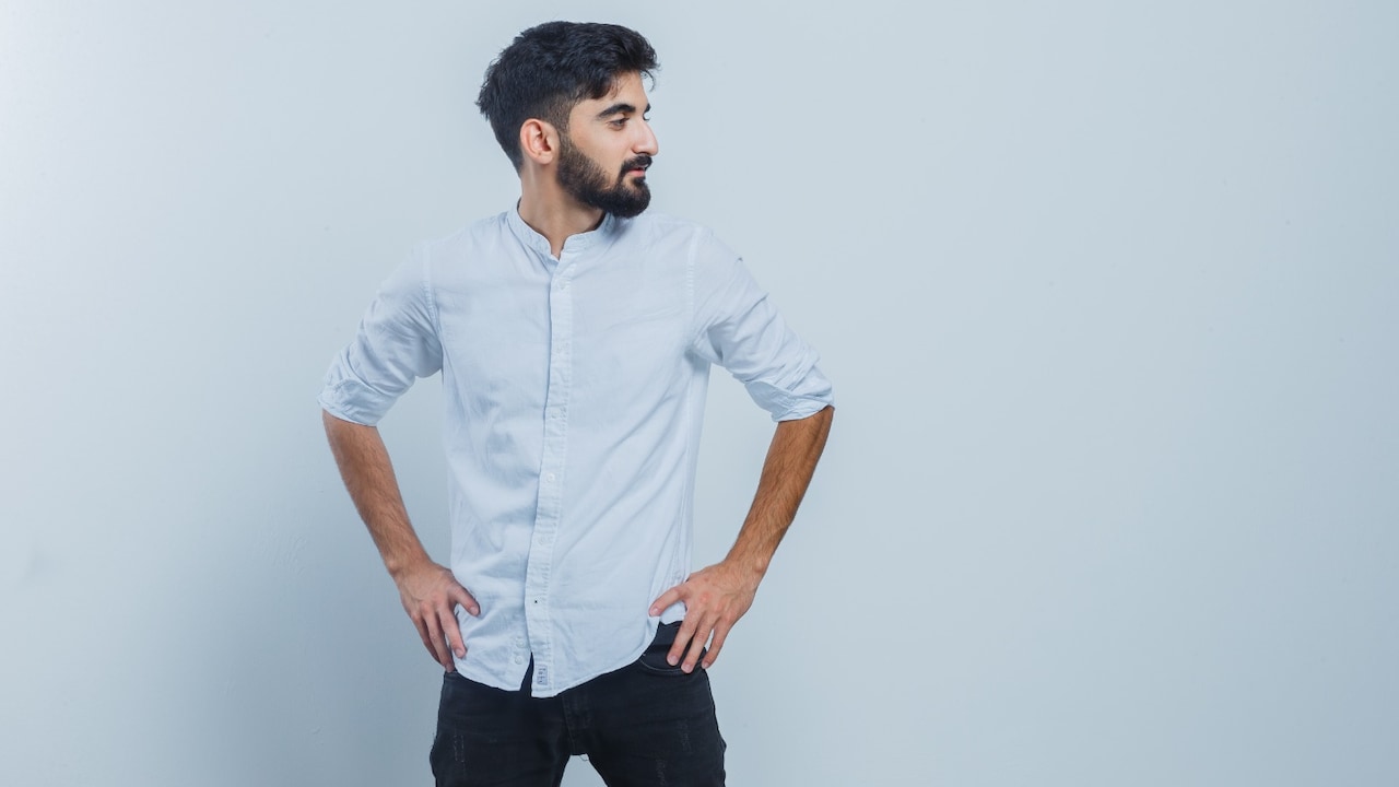 Style reversible shirts with confidence and show off both sides while avoiding the inside-out look. Style reversible shirts with confidence and show off both sides while avoiding the inside-out look.