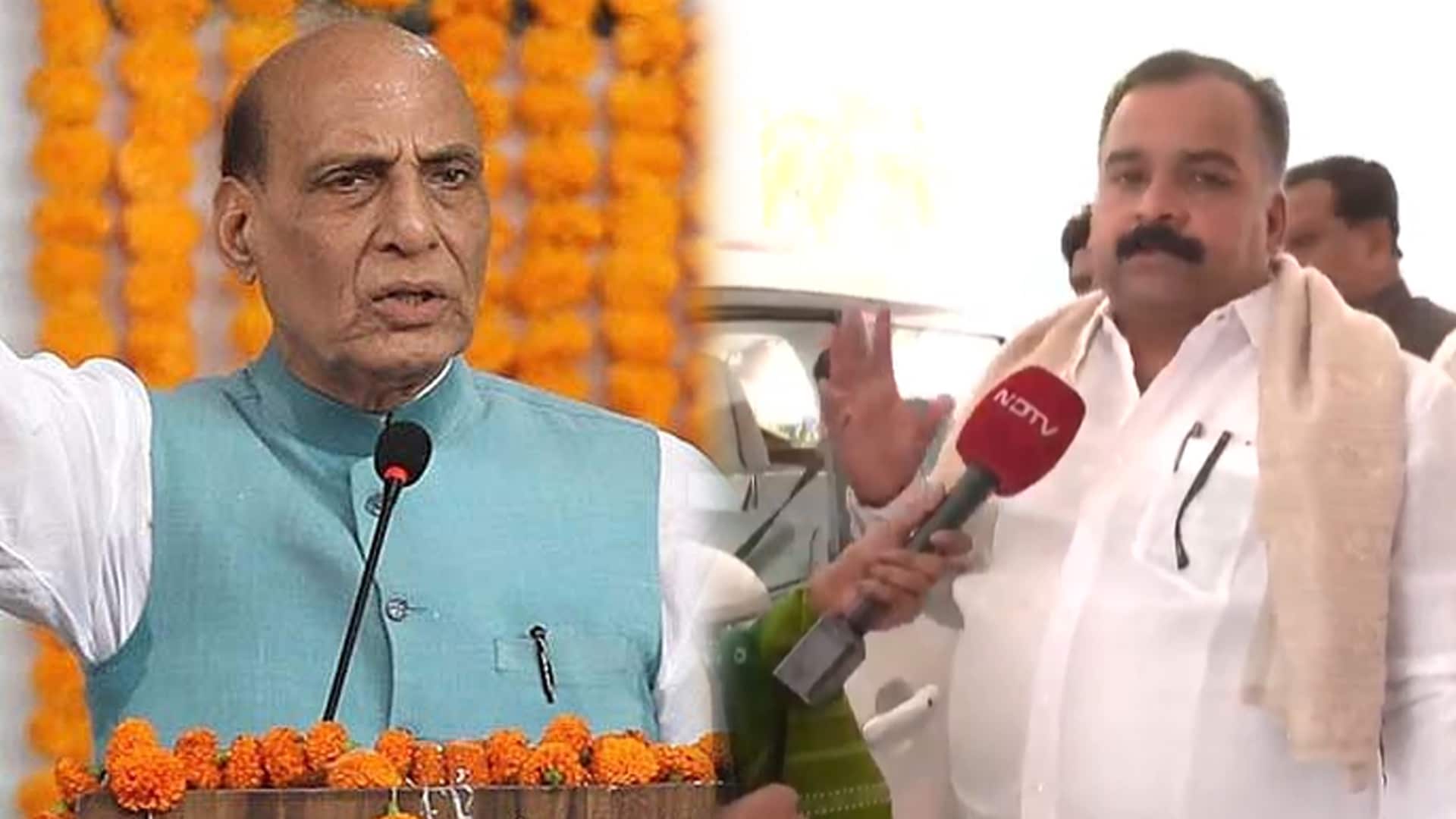 "This Is A Lie": Congress Snaps At Rajnath Singh's Nehru-Babri Masjid Jab