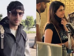 Viral Video: Rumoured Couple Palak Tiwari And Ibrahim Ali Khan Jet Off To Celebrate New Year