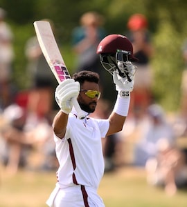 Shai Hopes Resistance Keeps West Indies Alive In 1st Test vs New Zealand