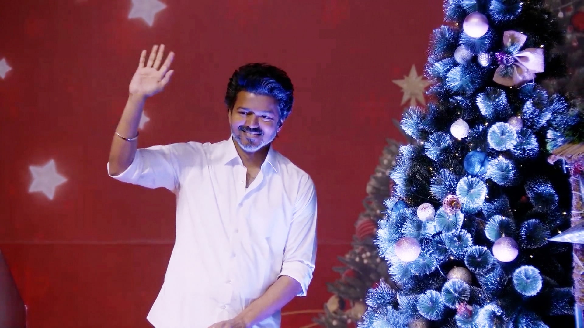 TVK Chief Vijay Hosts Grand Christmas Event In Mahabalipuram