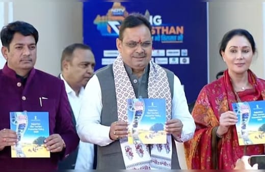 ‘राइजिंग राजस्थान: विकास भी, विरासत भी', NDTV के मंच से CM भजनलाल शर्मा ने की नई फिल्म नीति की घोषणा